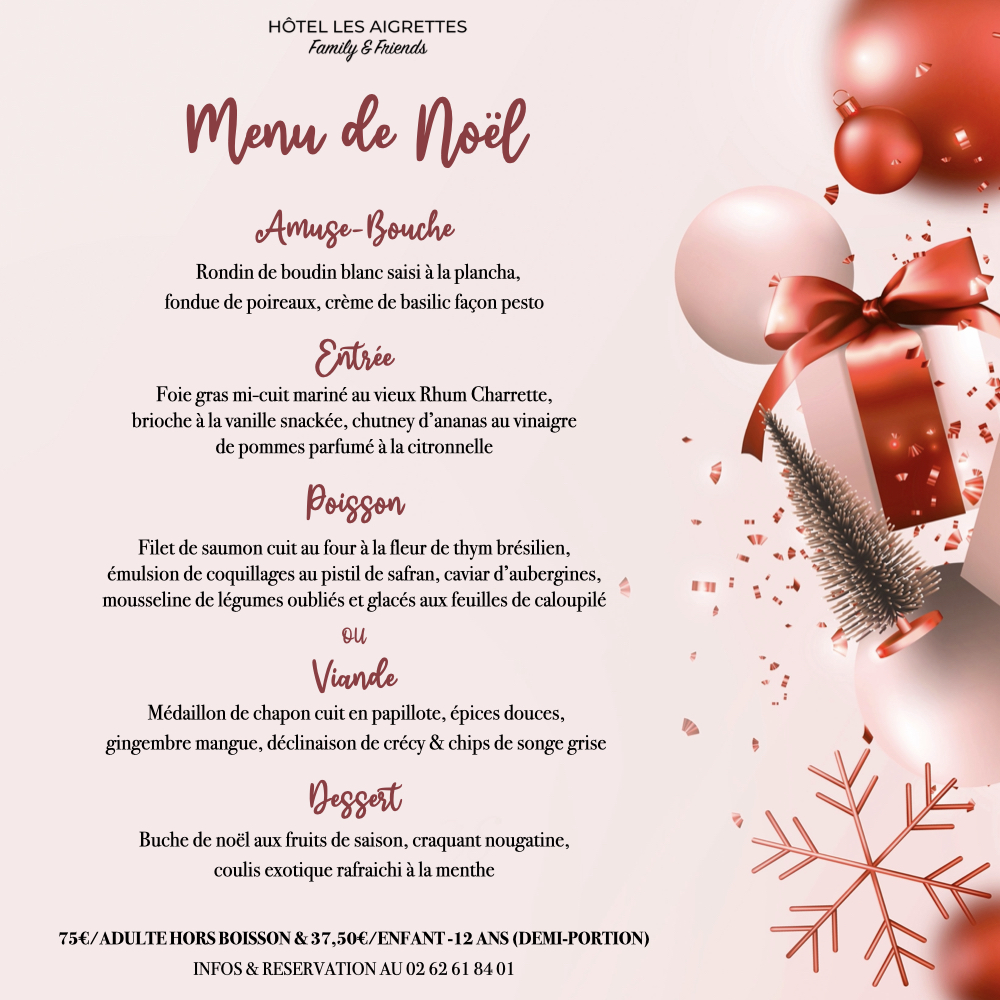 Fêtez Noël aux AIgrettes !